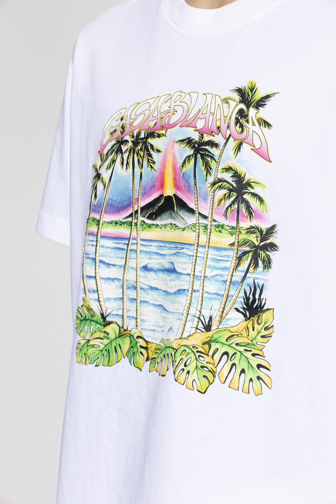 Casablanca T-shirt with print | Men's | Vitkac